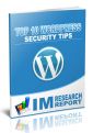 WordPress Security Tips